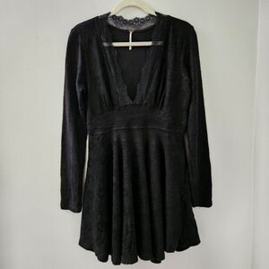 Free People Lace Mini Dress Size Medium